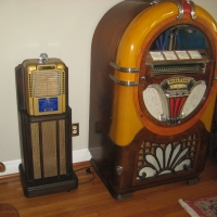 Wurlitzer 750 and stroller